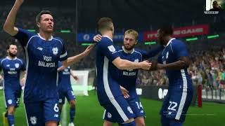 Cardiff City My reactions and comments game EA FC 24 [upl. by Marybeth]