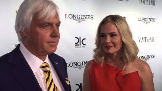 Bob Baffert and wife on keeping chill before Derby [upl. by Retsevel780]