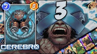 Cerebro 3 Best deck yet Marvel SNAP Deck Guide and Gameplay [upl. by Colyer]