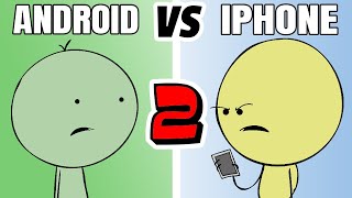 Android VS iPhone 2 [upl. by Yecac]