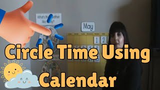 Preschool Circle Time Activity Full  Weather Theme Circle  Calendar Time  Days of the Week [upl. by Suryc]