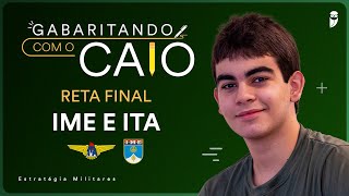 O que fazer na Reta Final do IME e do ITA [upl. by Reteip]