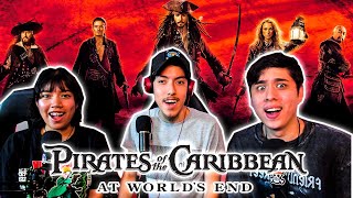 VIENDO POR PRIMERA VEZ PIRATAS DEL CARIBE 3 EN EL FIN DEL MUNDO PELICULA REACCION [upl. by Notnad273]