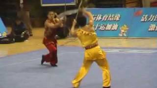 Amazing Choreographed Fight  10th China Games Duilian [upl. by Recnal]