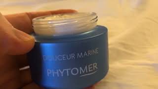 PHYTOMER Douceur Marine Soothing Moisturizing Face Cream Quick Review [upl. by Innej]