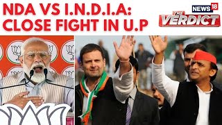 Election Results 2024  NDA INDIA Locked In Close Contest In Uttar Pradesh  SP  BJP  N18ER [upl. by Iphagenia]