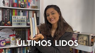 ÚLTIMOS LIVROS LIDOS  SÓ LIVRO BOM [upl. by Zaslow454]