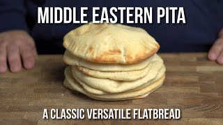 Middle Eastern Pita bread A classic versatile flatbread [upl. by Akeylah]