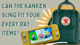 Can the Kanken Sling fit your every day items [upl. by Assirk]