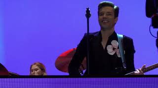 The Killers  For Reasons Unknown with fan drummer Grace Live at Carrow Road Stadium in Norwich [upl. by Frendel]