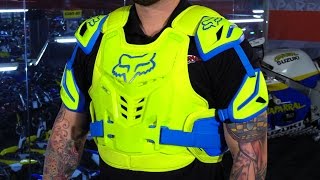 Fox Racing Raptor CE Motorcycle Roost Deflector Review [upl. by Ronnie690]