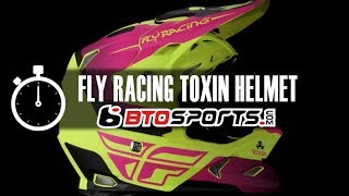 Fly Racing Toxin Helmet  BTOSportscom Product Review [upl. by Ferro513]