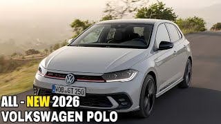 2026 VOLKSWAGEN POLO  New Upgrades Interior amp Specs [upl. by Nhaj]