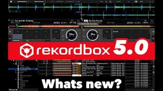 Rekordbox 50  Whats new [upl. by Suitangi]