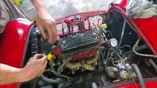 Classic Mini 1275cc engine Removal [upl. by Meras351]