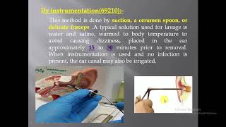 Medical Coding  Impacted Cerumen Removal Coding in ED Emergency Department [upl. by Eibbor]