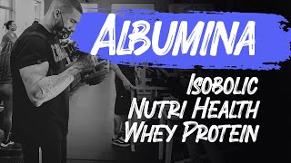 Isobolic Nutri Health Whey Protein  Albumina  VALE A PENA [upl. by Carlita911]