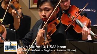 Kevin Miura 13 USA Japan Junior 2nd Prize [upl. by Neiviv]