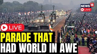 75th Republic Day Parade PM Modi Greets French President amp Madame President  LIVE Coverage  N18L [upl. by Terzas]