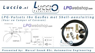 LPGVulset tbv LPGGasfles met Shellaansluiting en 80Vulstop Hoe werkt deze set [upl. by Jabe271]