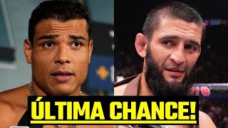 BORRACHINHA FAZ DESAFIO DESESPERADO PARA CHIMAEV NO HOSPITAL EXIGÊNCIA E PROMESSA NO UFC [upl. by Japeth671]