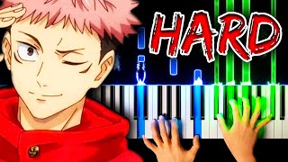 Kaikai Kitan Jujutsu Kaisen OP  Piano Tutorial [upl. by Aicittel472]