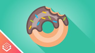 Inkscape Tutorial Vector Donut [upl. by Atinrahc712]