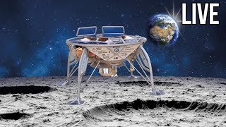 LIVE Beresheet se pose sur la Lune commenté en français [upl. by Bilat285]