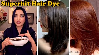 DIY Natural Brown Hair Dye  I Applied to my Sisters Hair Live Results [upl. by Lladnor128]