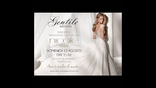 Fashion show Gentile Wedding preview collezione sposa sposo e cerimonia 2019 Monopoli Bari [upl. by Hewe]