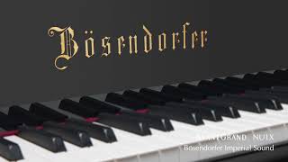 Yamaha AvantGrand NU1X Bösendorfer Imperial Sound Demo [upl. by Oirasan]