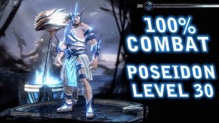 Poseidon Level 30  Free For All Win  100 Combat [upl. by Aihsinat852]