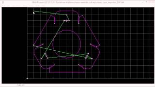 No Sound Preparation CAD to DXF to ORD For The Waterjet Cutter [upl. by Harwell]