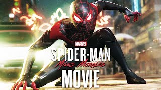 SPIDERMAN MILES MORALES All Cutscenes Game Movie 1080p 60FPS HD [upl. by Shannan]