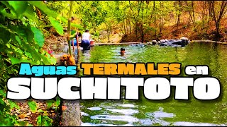 Aguas termales en Suchitoto ¡paraiso desbloqueado por el regimen [upl. by Hobey185]