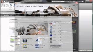 Autodesk Inventor 2014 Tutorial  Getting Started [upl. by Nilre]