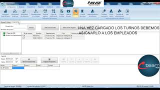 Configurar turnos rotativos ANVIZ CTeam [upl. by Oika]