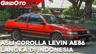 Restomod Toyota Corolla Levin AE86  Modifikasi Mobil  GridOto [upl. by Anileva]