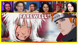 Jiraiyas Death  Reaction Mashup Naruto Shippuden 133 ナルト 疾風伝 [upl. by Peery]