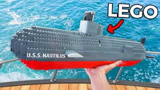 I Built a LEGO Submarine [upl. by Holmun795]