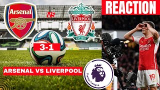 Arsenal vs Liverpool 31 Live Stream Premier League EPL Football Match 2024 Score Highlights Gunners [upl. by Berners421]