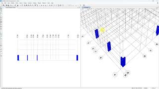 12  SAP2000 MODELLEME 5 KOLON MODELLEME 1 [upl. by Peirce]