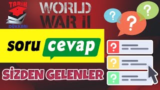 2 Dünya Savaşı Tarihine Dair Merak Edilenler Sorularınızı Yanıtlıyoruz [upl. by Nniroc98]