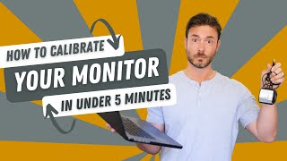 How to CALIBRATE Your Monitor for Perfect Photo Editing [upl. by Anet355]