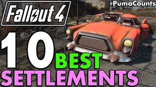 Top 10 Best Settlement Locations in Fallout 4 To Build OnAt No Mods or DLC Required PumaCounts [upl. by Maura]