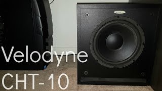 ANOTHER FREE SUBWOOFER  VELODYNE CHT10 [upl. by Mcnally]