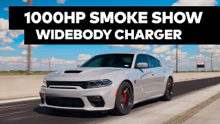 SMOKE SHOW 1000 HP Dodge Charger Widebody Hellcat Redeye Jailbreak by Hennessey [upl. by Rosabella857]