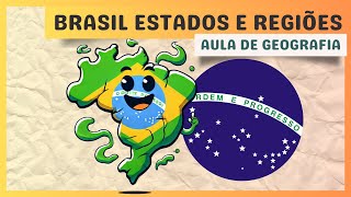 🌍 Descubra os Estados e Regiões do Brasil Conheça Mais Sobre Nosso País 🌟Série🌍VOLTA AO MUNDO🌍 [upl. by Ddet]