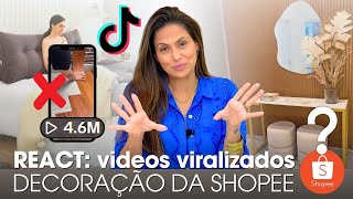 É Possível Transformar Sua Casa com Produtos da Shopee Decoração Viralizou no TikTok • Larissa Reis [upl. by Flieger]