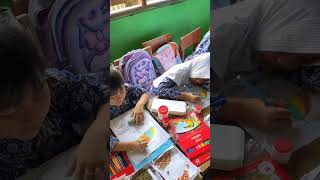 Membuat kolase dari bahan Alam bersama kelas2😍🫶sekolahebatsdpancawati01 [upl. by Coster]